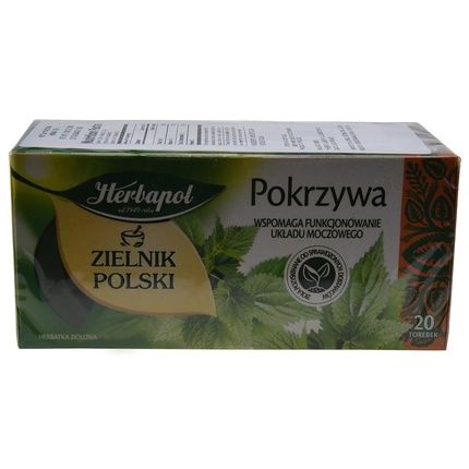 Herbapol Nettle Herbal Tea 20 Bags 30G - Image 3