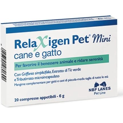 Nbf Lanes Relaxing Pet Mini 20 Compress