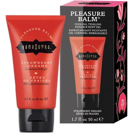 Kama Sutra Stimulating Pleasure Balm Strawberries And Champagne 1.7 Ounce