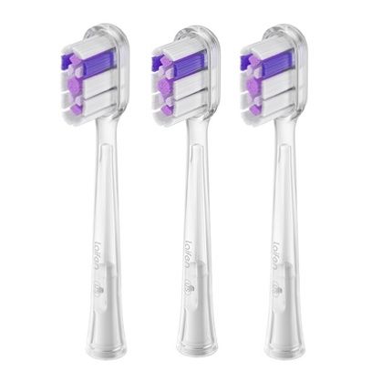 Laifen Replacement Toothbrush Head Glossy White Medium