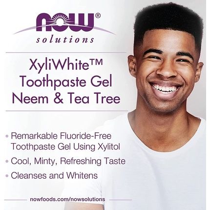 Xyliwhite Neem And Tea Tree Toothpaste Gel With Mint Flavor 6.40 Oz. - Image 3