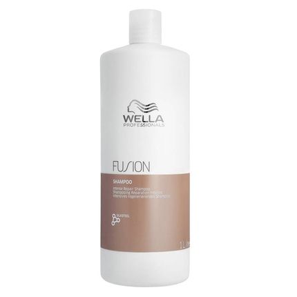 Wella Professionals Fusion Intense Repair Shampoo 1000Ml Intensely Restorative Shampoo For Damaged Hair