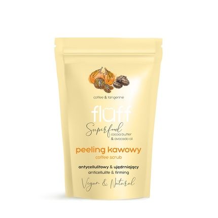 Fluff Coffee Scrub Body Peeling Firming & Anti-Cellulite Mandarin 100G
