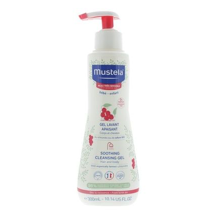 Mustela Comfort Bath Gel 300Ml Soothing Cleansing Gel For Hair And Body Ideal For Very Sensitive Skin - Image 4