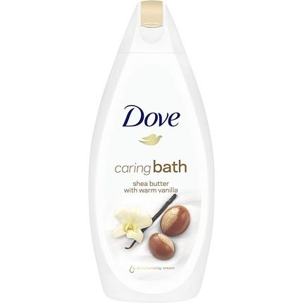 Dove Purely Pampering Shea Butter And Warm Vanilla Bath Soak With  1/4 Moisturising Cream 450Ml