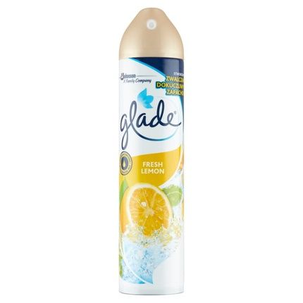 Sc Johnson Glade Air Freshener Spray 300Ml Fresh Lemon