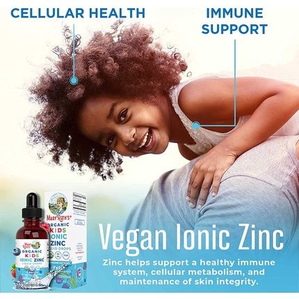 Zinc Supplements For Immune Support Liquid Zinc Supplement Ionic Zinc For Kids Ages 4-13 Zinc Sulfate Skin Care Supplement Vegan Non-Gmo Gluten Free 2 Fl Oz Kids Liquid Drops