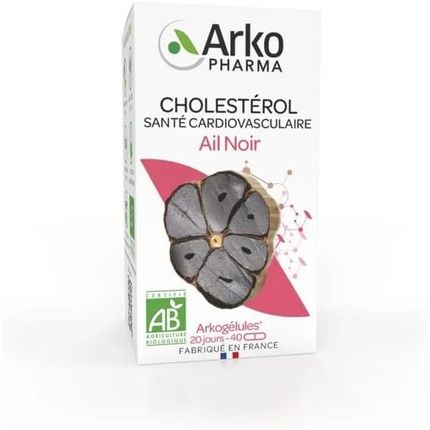 Arkopharma Arkogelules Organic Black Garlic 40 Capsules