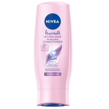 Nivea Hairmilk Natural Shine Gentle Conditioner Unlocking Hair Shine 200Ml