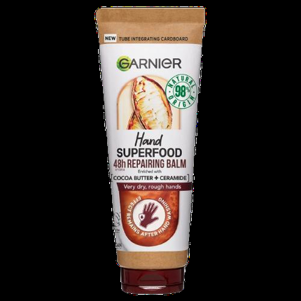 Garnier Superfood Cocoa Hand Repairing Balm 75Ml