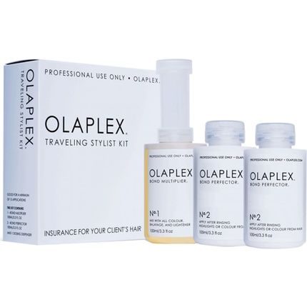 Olaplex Traveling Stylist Kit - Professional Hair Regeneration Set No.1 100Ml, 2X No.2 100Ml