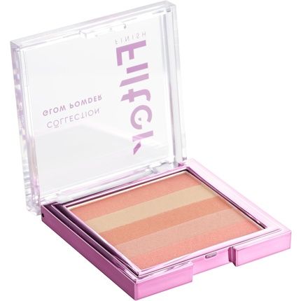 Collection Cosmetics Filter Finish Glow Powder Blush And Highlighter Kit 10G - Image 3