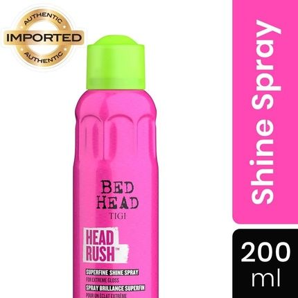 Bed Head By Tigi Headrush Shine Hair Spray For Smooth Shiny Hair 200Ml