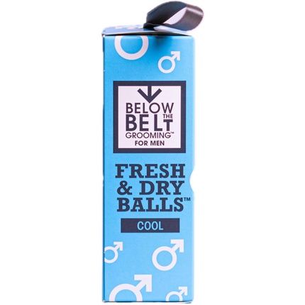 Below The Belt Grooming Fresh & Dry Balls Intimate Deodorant Cool Bauble 75Ml