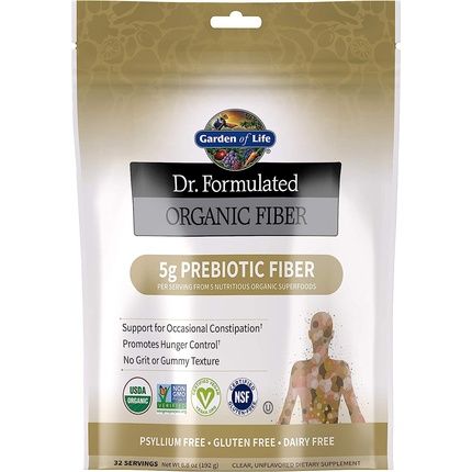 Garden Of Life Dr. Formulated Organic Fiber Clear 1 Unit
