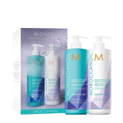 Moroccanoil Blonde Shampoo & Conditioner Half-Liter Set