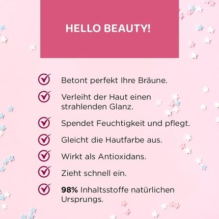 Eveline Cosmetics Beauty & Glow Illuminating Smoothing Body Lotion With Gold - Image 3