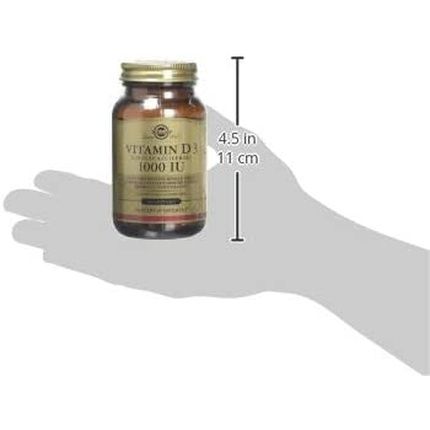 Solgar Vitamin D3 25Mcg (1000Iu) 100 Softgels - Image 3