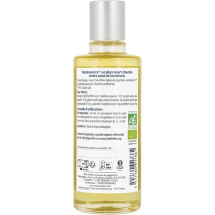 Natessance Organic Argan Oil 100Ml