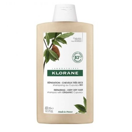 Klorane Cupuacu Bio Repairing Shampoo 400Ml - Nourishing And Restorative Hair Care