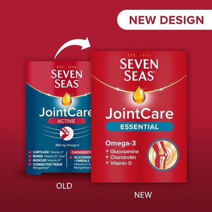 Seven Seas Jointcare Essential With Omega-3, Glucosamine, Chondroitin, And Vitamins - Image 3
