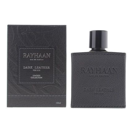 Rayhaan Dark Leather Eau De Parfum 100Ml For Men
