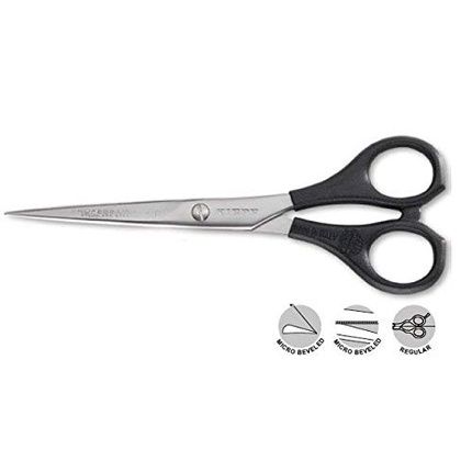 Kiepe Black Nylon Handle Scissors 5.5 Inches