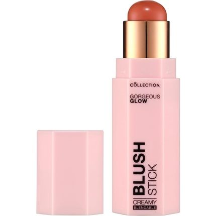 Collection Cosmetics Gorgeous Glow Sticks Cream Formula Blusher Peach Pink 4G - Image 3