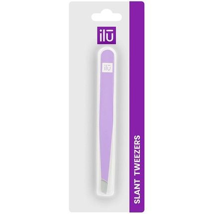 T4B Ilu Precision Tip Eyebrow Tweezers For Facial Hair Removal Purple - Image 3