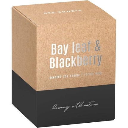 Cosy & Trendy Scented Candle In Glass Bay Leaf Blackberry 28H Diameter - Image 3