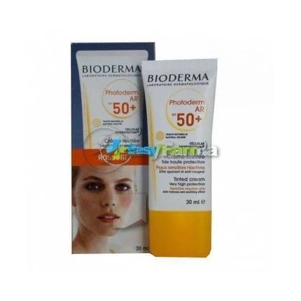 Bioderma Photoderm Ar Spf 50 Tinted Cream 30Ml High Protection Tinted Sunscreen