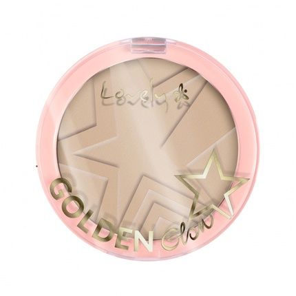 Lovely Golden Glow Face Contouring Powder 2 Light Beige 10G