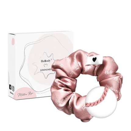 Bellody(R) Original Silk Scrunchies - Stylish Look, Strong Hold, Soft To