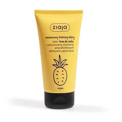 Ziaja Pineapple Skin Training Light Body Mousse 160Ml