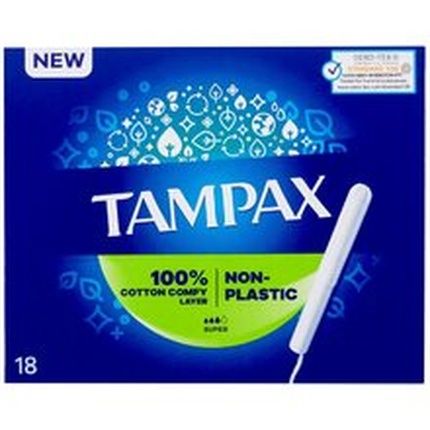 Tampax Nonplastic Super Tampon