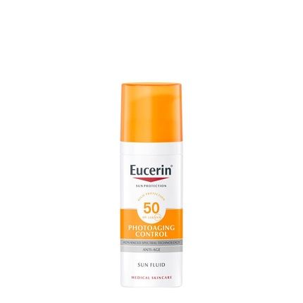Eucerin Sun Fluid Anti Age Spf 50 50Ml Face Sunscreen