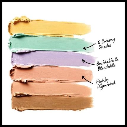 Nyx Professional Makeup Colour Correcting Palette 6 Creamy Blendable Shades