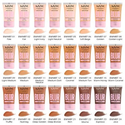 Nyx Bare With Me Blur Tint Foundation 3 Light Ivory 30Ml - Image 4