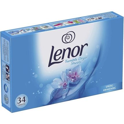 Lenor Fabric Tumble Dryer Sheets Spring Awakening 34 Sheets