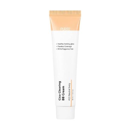 Purito Seoul Cica Clearing Bb Cream - Neutral Ivory, 30 Ml