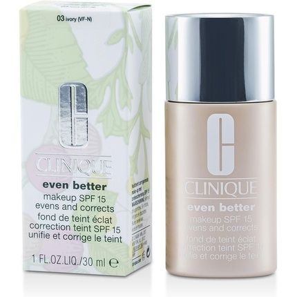 Clinique Even Better Liquid Foundation Spf 15 N 03/Cn28 Ivory 30Ml