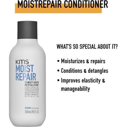 Kms Moist Repair Conditioner For Dry Damaged Hair Retail - Image 3