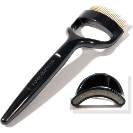 Tweezerman Studio Collection Curl 60 Lash Comb for Round Eyes Black - Image 3