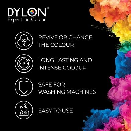 Dylon Washing Machine Fabric Dye Pod For Clothes And Soft Furnishings 350G Peony Pink - Image 3