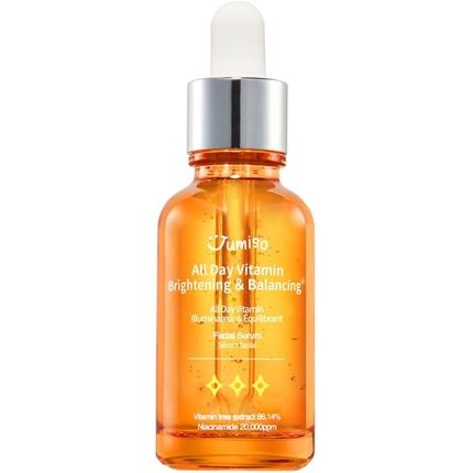 Jumiso Vitamin Serum & Hyaluronic Acid For Face - All Day Brightening & Balancing Anti-Aging And Wrinkle Ingredients