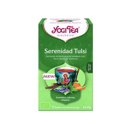 Yogi Tea Serenity Tulsi Organic 17 Tea Bags