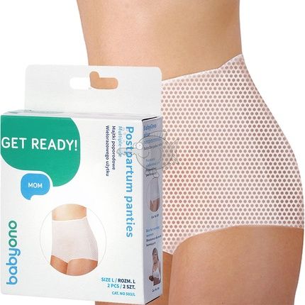 Disposable Maternity Knickers Hospital Pregnancy Post Partum Pants Brief By Babyono - Image 3