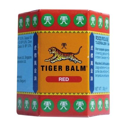 Tiger Balm Red Ointment 30G By Tiger Balm Effective Pain Relief