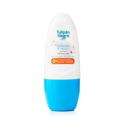 Tulipan Negro Cotton & Talc Roll-On Deodorant 50Ml