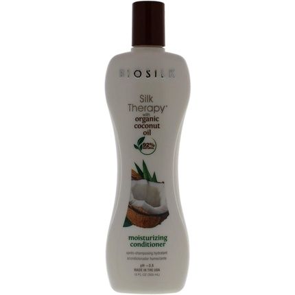 Biosilk Silk Therapy With Natural Coconut Oil Moisturizing Conditioner 355Ml